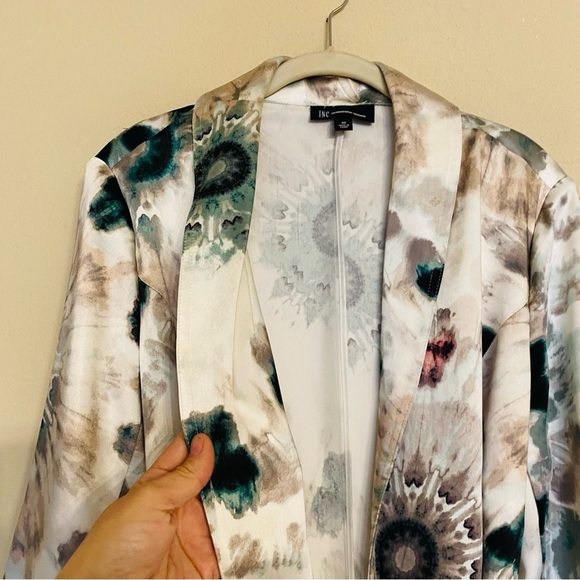 INC International Concepts Tie-Dye Trench Coat Size 3X - Picture 6 of 16